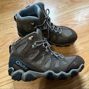 Oboz Sawtooth II Mid Hiking Boot Women Size 10.5 Waterproof